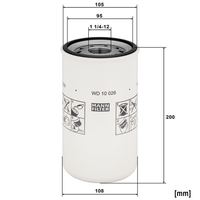 Arbeitshydraulik Filter Hydraulische Anlage, Bild 2