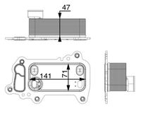 Ölkühler Motoröl Öl, Bild 13