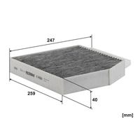Innenraumfilter Pollenfilter Filter, Bild 2
