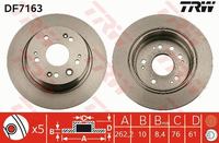 Bremsscheiben Bremsbeläge Set Hinten, Bild 1