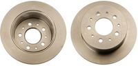 Bremsscheiben Bremsbeläge Set Hinten, Bild 1