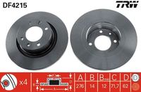 Bremsscheiben Bremsbeläge Set Hinten, Bild 1