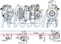 Kompressor Klima Klimaanlage Klimakompressor, Bild 7