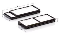 Innenraumfilter Pollenfilter Filter, Bild 2