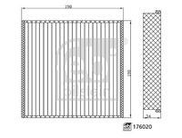 Innenraumfilter Pollenfilter Filter, Bild 2