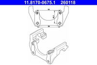 Halter Bremssattel Bremszange, Bild 2