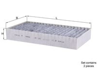 Innenraumfilter Pollenfilter Filter, Bild 1