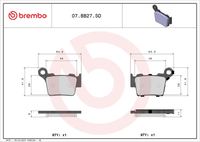 Bremsbelag Satz Bremsscheibe Scheibenbremse, Bild 2