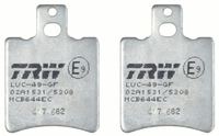 Bremsbelag Satz Bremsscheibe Scheibenbremse