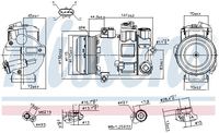 Kompressor Klima Klimaanlage Klimakompressor, Bild 7