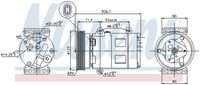 Kompressor Klima Klimaanlage Klimakompressor, Bild 10