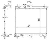 Kühler Wasserkühler Motorkühler, Bild 7