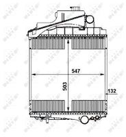 Kühler Wasserkühler Motorkühler, Bild 5