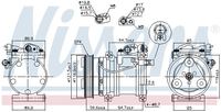 Kompressor Klima Klimaanlage Klimakompressor, Bild 6