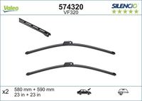Scheibenwischer Silencio xtrm-flach (2 Stk.)