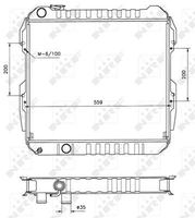 Kühler Wasserkühler Motorkühler, Bild 5
