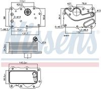 Ölkühler Motoröl Öl, Bild 6