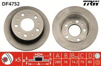 Bremsscheiben Bremsbeläge Set Hinten, Bild 1