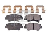 Bremsscheiben Bremsbeläge Set Hinten, Bild 2