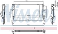 Kühler Wasserkühler Motorkühler, Bild 5