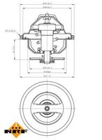 Thermostat Kühlwasser Kühlmittel, Bild 7