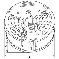 Schutzkappe Lichtmaschine Generator, Bild 2
