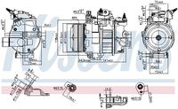 Kompressor Klima Klimaanlage Klimakompressor, Bild 8