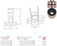 Schleifring Lichtmaschine Generator, Bild 3