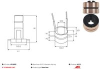 Schleifring Lichtmaschine Generator, Bild 4