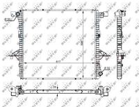 Kühler Wasserkühler Motorkühler, Bild 5