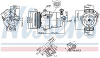 Kompressor Klima Klimaanlage Klimakompressor, Bild 6