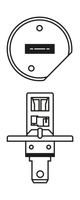 Glühlampe Scheinwerfer Fernscheinwerfer, Bild 6