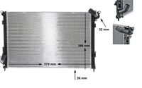 Kühler Wasserkühler Motorkühler