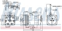 Kompressor Klima Klimaanlage Klimakompressor, Bild 5