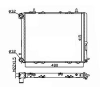 Kühler Wasserkühler Motorkühler, Bild 7