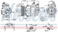 Kompressor Klima Klimaanlage Klimakompressor, Bild 11