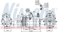 Kompressor Klima Klimaanlage Klimakompressor, Bild 5