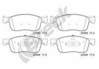 Bremsbelag Satz Bremsscheibe Scheibenbremse
