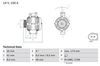 Lichtmaschine Generator