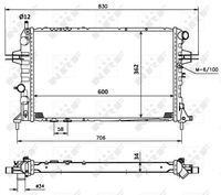 Kühler Wasserkühler Motorkühler, Bild 5