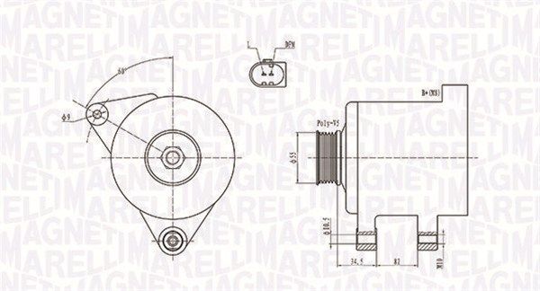 Lichtmaschine Generator