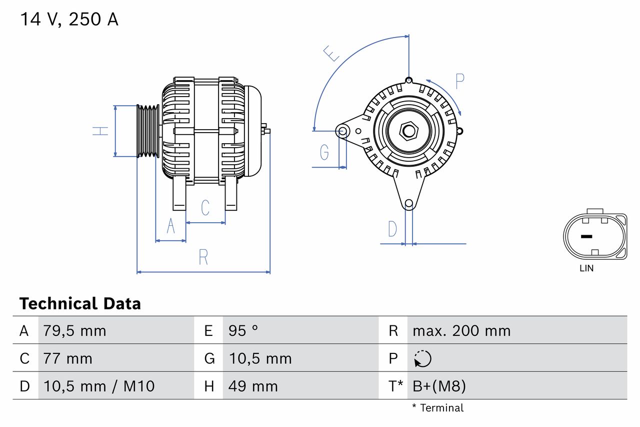 Lichtmaschine Generator