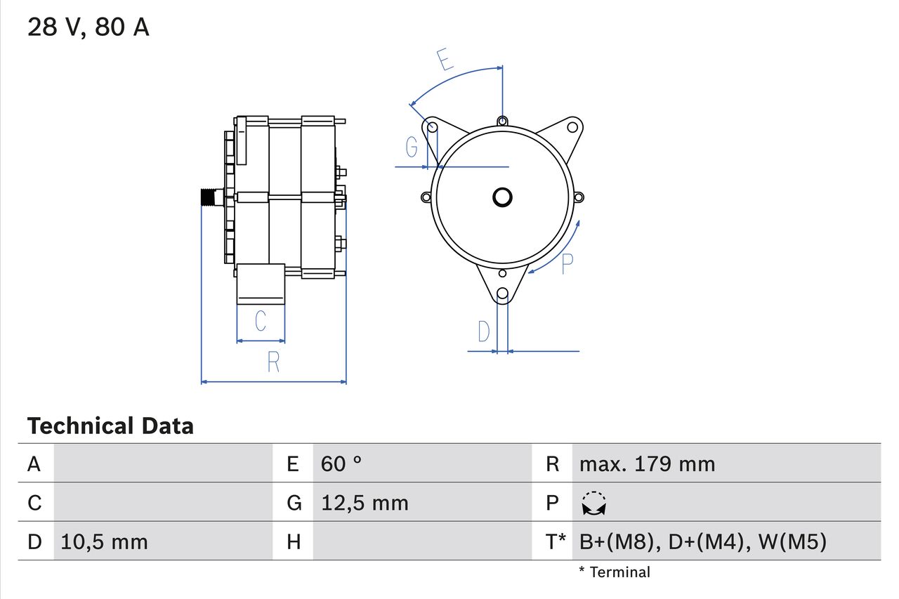 Lichtmaschine Generator