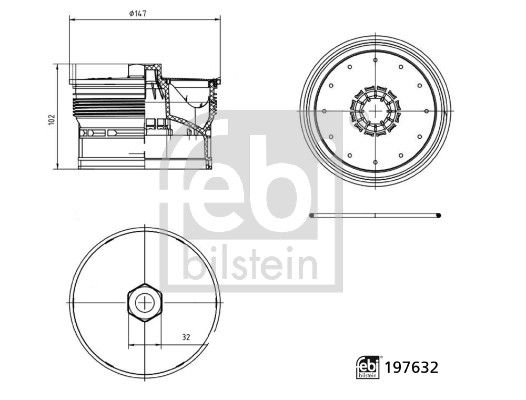 Ölfilterdeckel Öldeckel Ölfiltergehäuse