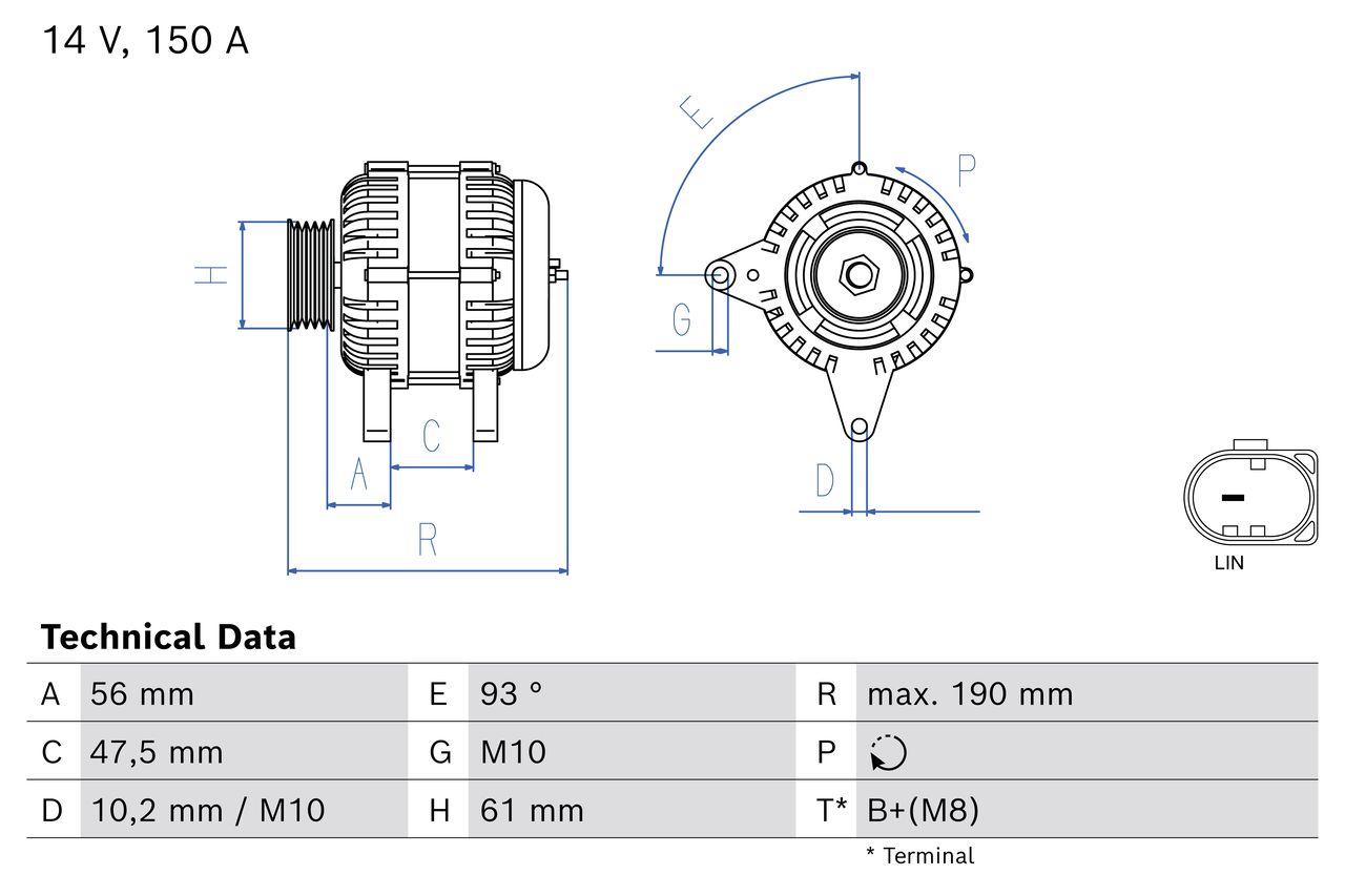 Lichtmaschine Generator