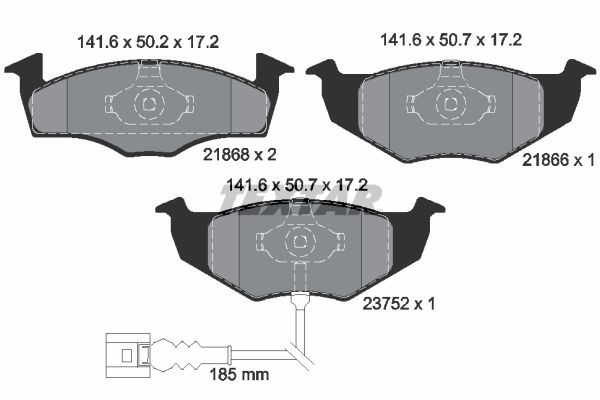 Bremsbelag Satz Bremsscheibe Scheibenbremse