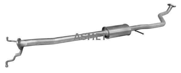 Mittelschalldämpfer Auspuff
