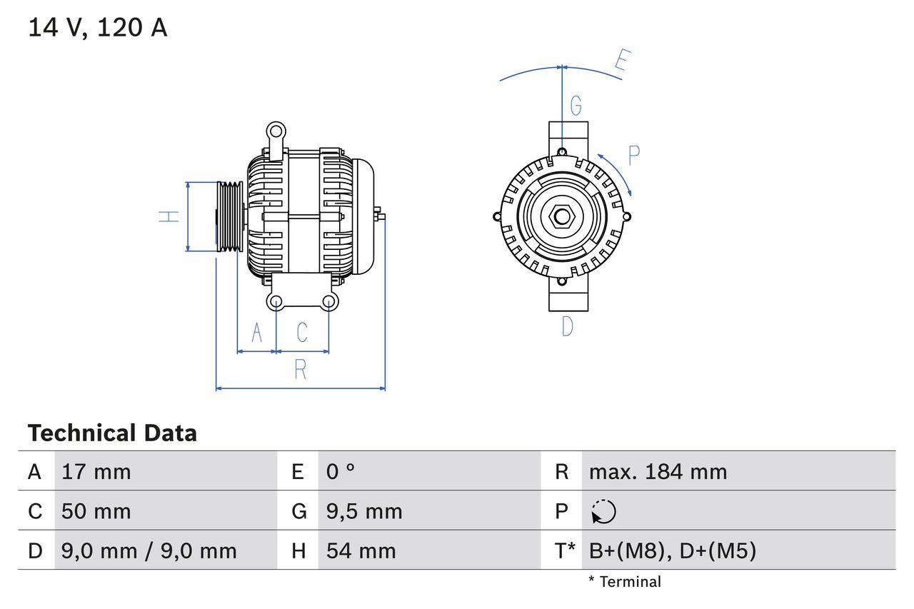 Lichtmaschine Generator