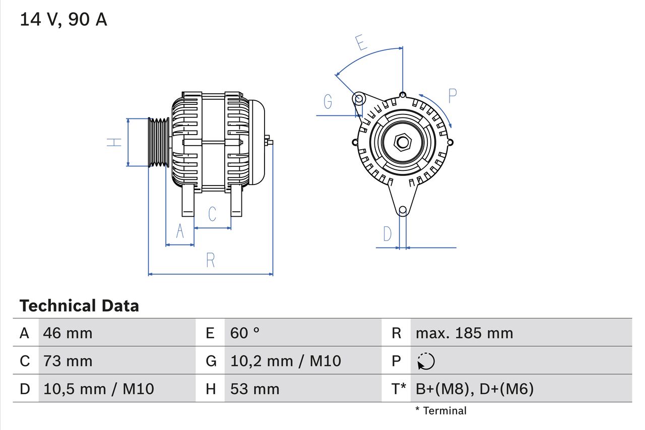 Lichtmaschine Generator