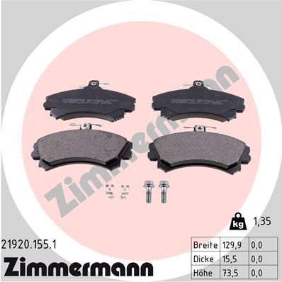 Bremsbelag Satz Bremsscheibe Scheibenbremse